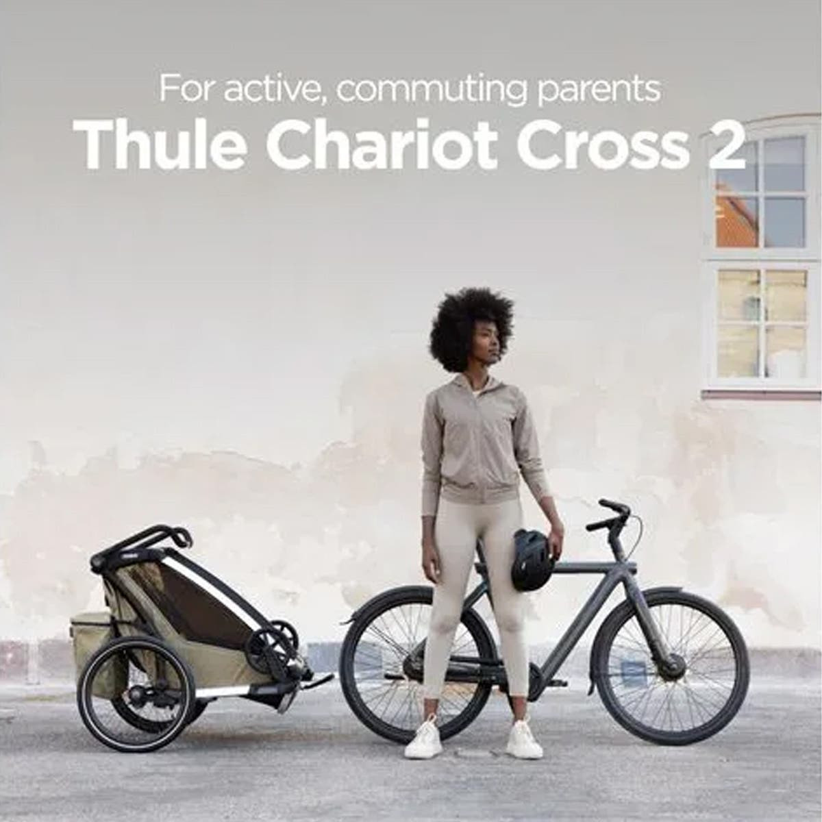 Thule Chariot Cross Bike Trailer Double; Free Shipping Available