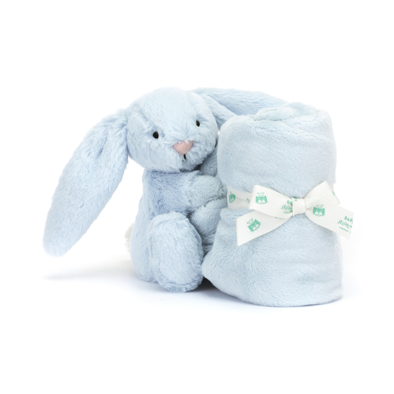 ♡ Bashful Blue Bunny Jellycat Bashful Blue Bunny Soother - Active Baby Canadian