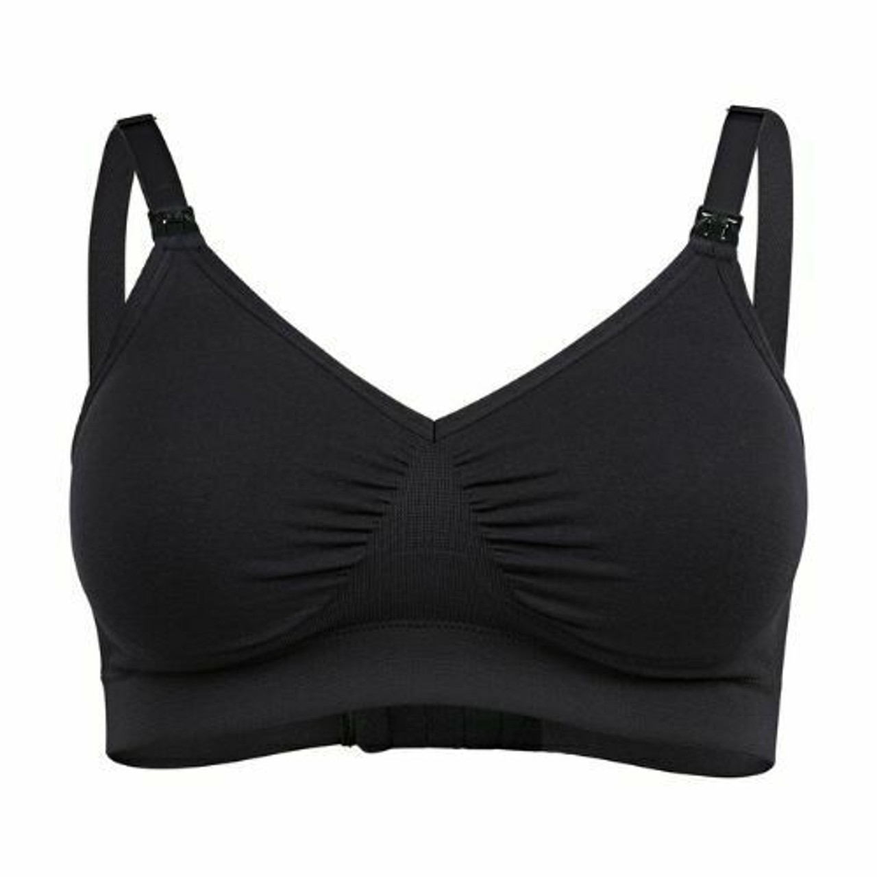 Maternity & Nursing Comfort Bra - BLACK