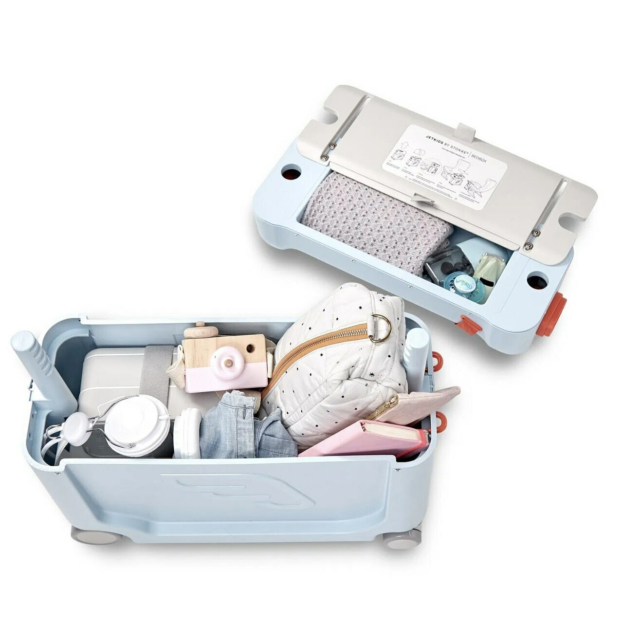 その他 JETKIDS BEDBOX Blue Jetkids Bed Box - Blue Sky