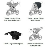 Thule Urban Glide 2 Jogging Stroller - Black/Gray Melange