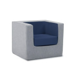 Monte Design Cubino Kids Chair - Nordic Grey/Navy