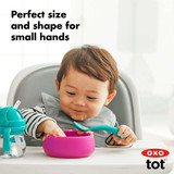 OXO Tot Silicone Bowl Pink