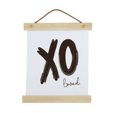 Stephan Baby Canvas Wall Sign - XO