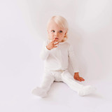 Kyte Baby Zippered Footie - Cloud