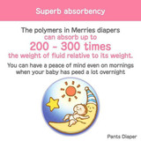 Merries Diapers Pull-up Pants Size XL (18-22kg) 38pcs - Made in Japan