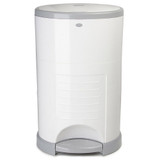 Diaper Dekor Plus Diaper Pail Disposal System - White