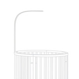 Stokke Sleepi Drape Rod - White