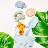 Active Baby Silicone Beach Toy Set - Ocean