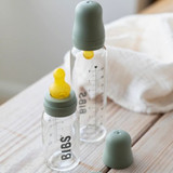 BIBS Baby Glass Bottle Complete Set - Sage