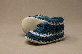 Padraig Cottage Slippers - Forest Stripe