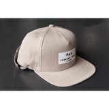 Current Tyed Clothing Waterproof Snapback - Beige/White