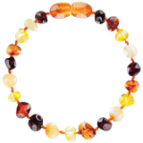 Amberos Baroque Four Colour Bracelet