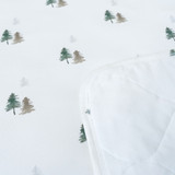 1.0 TOG Child Blanket - Pine Trees/White