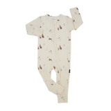 Footless Sleeper with Fold-Over Cuffs - Bunnies Footless Sleeper with Fold-Over Cuffs - Bunnies