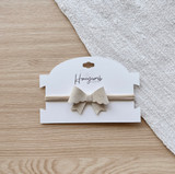 Honeycomb Cork Kenna Bow Headband