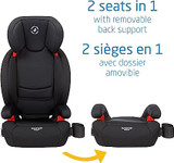 Maxi-Cosi RodiSport Booster Seat - Midnight Black