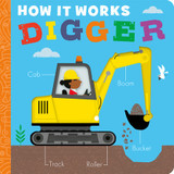 How It Works - Digger Board Book