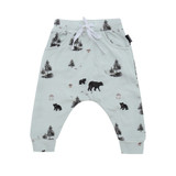 Harem Pants - Black Bears