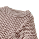 Belan.J Adult Knit Sweater - Lilac Ash