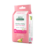 Aleva Naturals Bamboo Hand 'N' Face Wipes