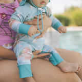 Honeysuckle Swim Sunsuit - Sea You In Amalfi