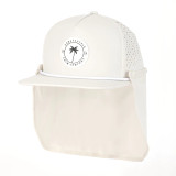 Honeysuckle Swim Snapback Sunhat - Cream