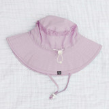 Honeysuckle Swim Bucket Sunhat - Light Mauve