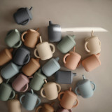 Mushie Silicone Sippy Cup - Natural