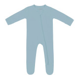 Kyte Baby Zippered Footie - Dusty Blue