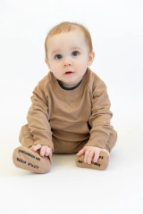 Little Bipsy Pocket Pullover - Taupe