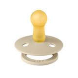 BIBS Pacifiers Colour Latex 2 Pack - Vanilla/Dark Oak