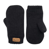 Jan & Jul Knit Mittens - Black
