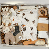 Belan.J Welcome Baby Gift Box - Foxes