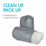 BOON Puff Inflatable Baby Bather - Gray