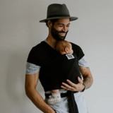 Beluga Baby Wrap - The Sawyer (Black) Beluga Baby Wrap - The Sawyer (Black)
