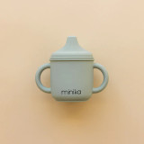 Minika Silicone Sippy Cup - Sage