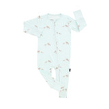 Footless Sleeper with Fold-Over Cuffs - Turtles