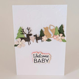 Lovely Paper Design Forest Animals Card
