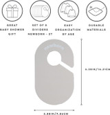 3 Sprouts Closet Dividers