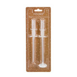 noüka Weighted Straw Replacement and Cleaning Brush Set 9oz noüka Weighted Straw Replacement and Cleaning Brush Set 9oz