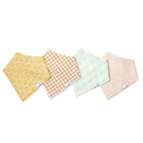 Copper Pearl Bandana Bib Set - Vance Copper Pearl Bandana Bib Set - Vance