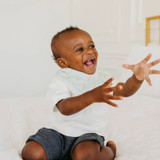 Copper Pearl Bandana Bib Set - Vance Copper Pearl Bandana Bib Set - Vance