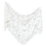 Copper Pearl Knit Swaddle Blanket - Gage