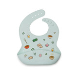 Loulou Lollipop Silicone Bib Printed