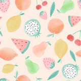 Honeysuckle Swim X Jax & Lennon Full Zipper Sunsuit - Tutti Frutti