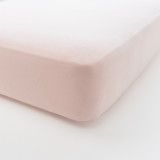 Bamboo Crib Sheet - Rose Quartz