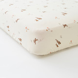 Bamboo Crib Sheet - Bunnies