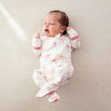 Kyte Baby Zippered Footie - Bow