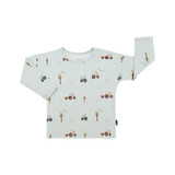 Long Sleeve Pocket Tee - Tractors